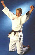 Junger Judoker